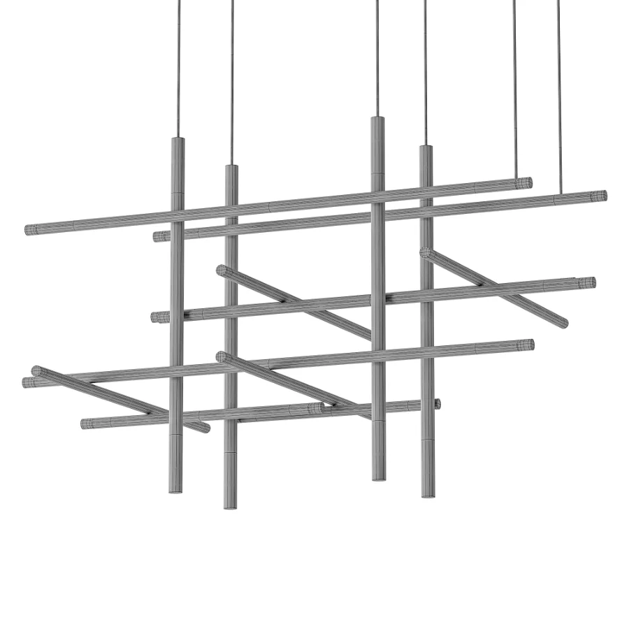 Labyrinth Intersections LED Chandelier Image 9