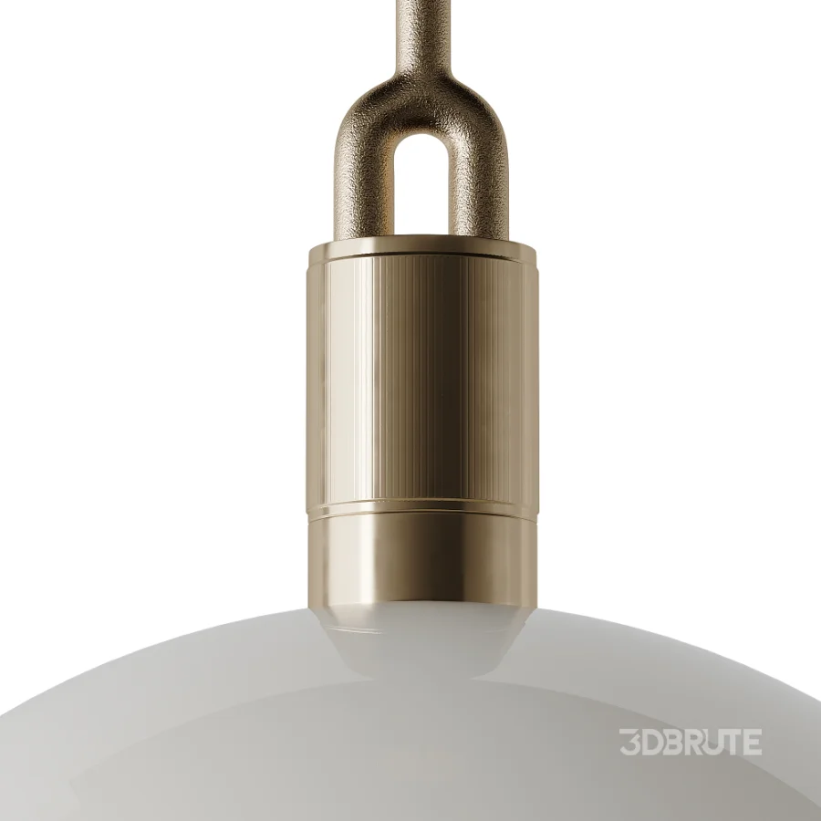 Forked Globe Pendant light Image 3
