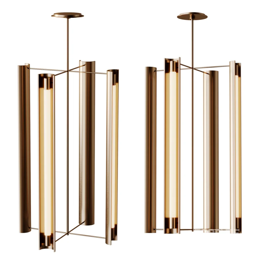 Carson Four Light Tall Pendant Image 4