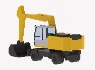 Excavator Construction Loader A920 Simplified - Thumbnail 1