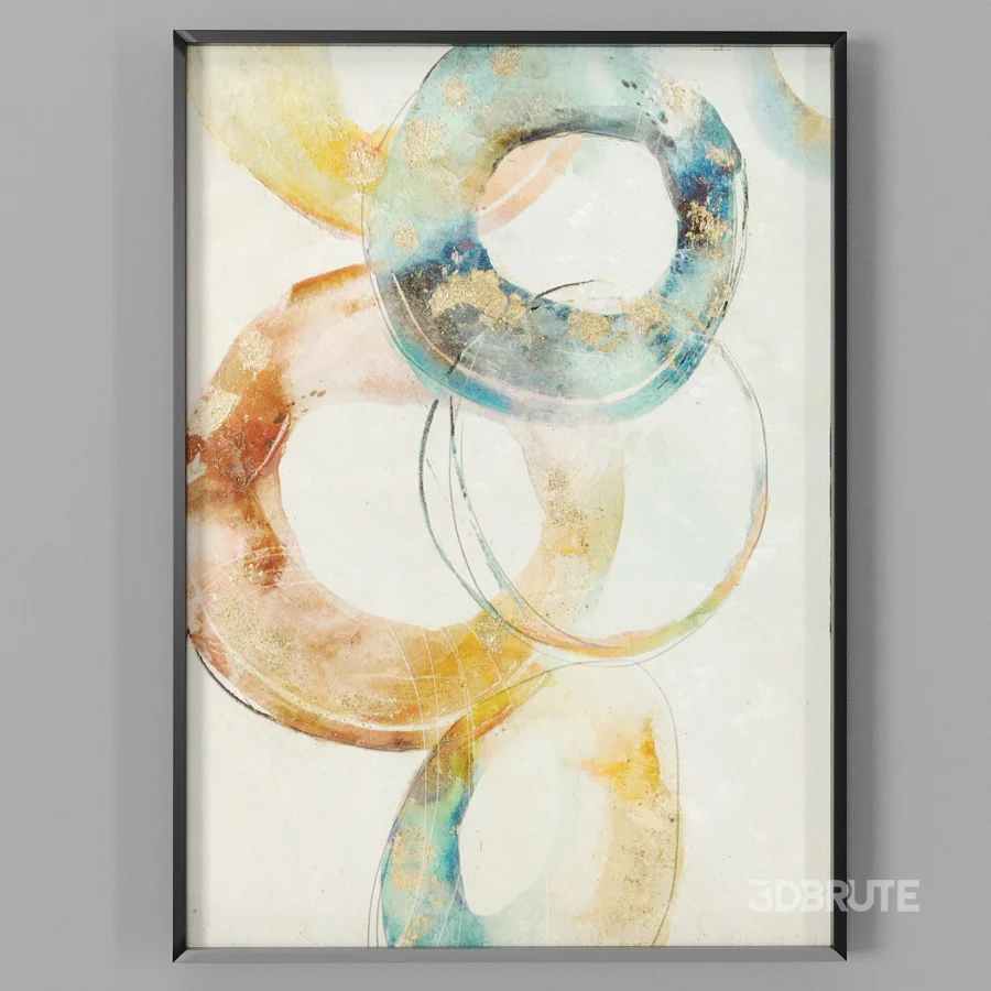 D176 Copenhagen Map By Daydream And Synergy Painting Image 3