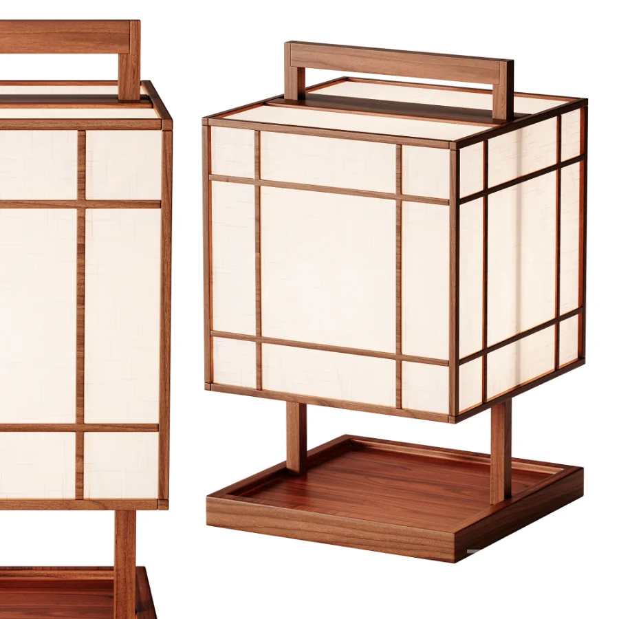 Japanese style floor lamp 02 Image 7