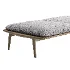 Fynn Outdoor Bench with 2 Cushions - Thumbnail 3