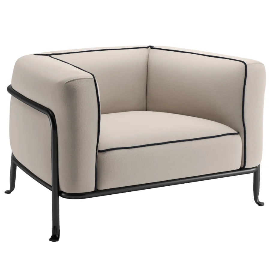 Borea Outdoor Armchair Image 4
