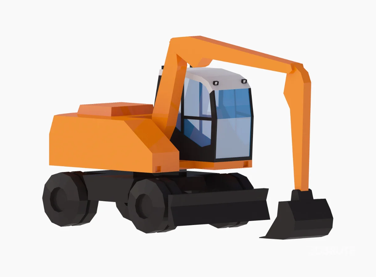Excavator Construction Loader TW160 Simplified Image 2