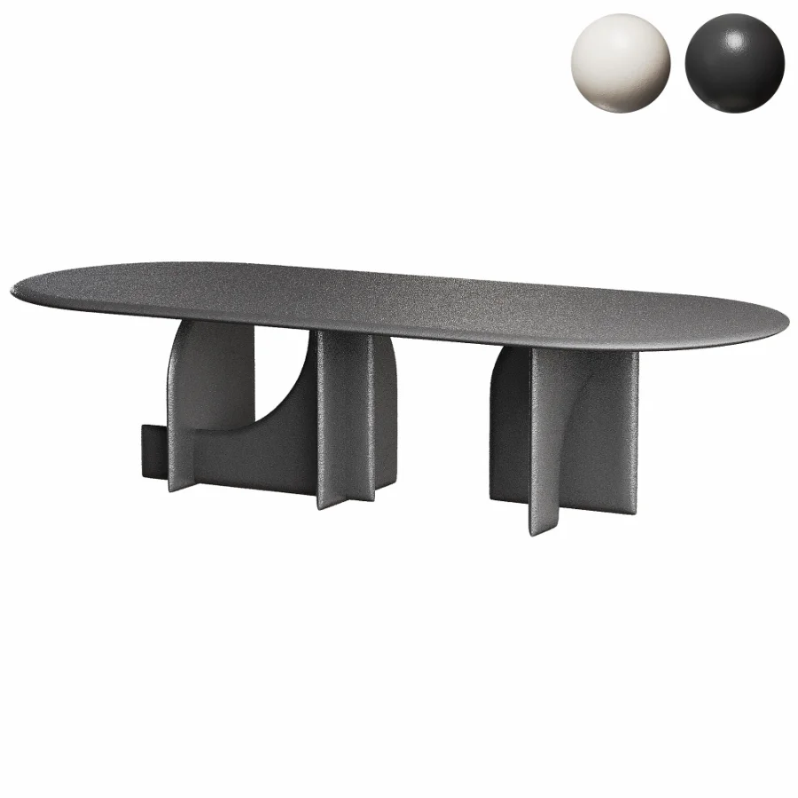 Selce-T Refectory Table 300 By Gallottiradice Image 3