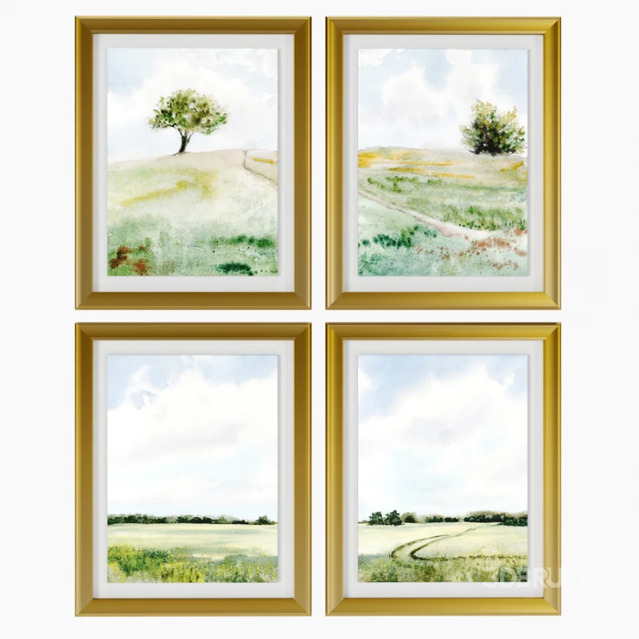 D159 Modern Farmhouse Painting Image 3