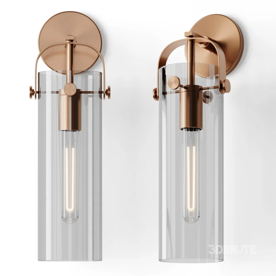Cylinder Slim Sconce Image 1