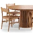 Merritt Oak Dining Chair and Davison Round Dining Table - Thumbnail 4
