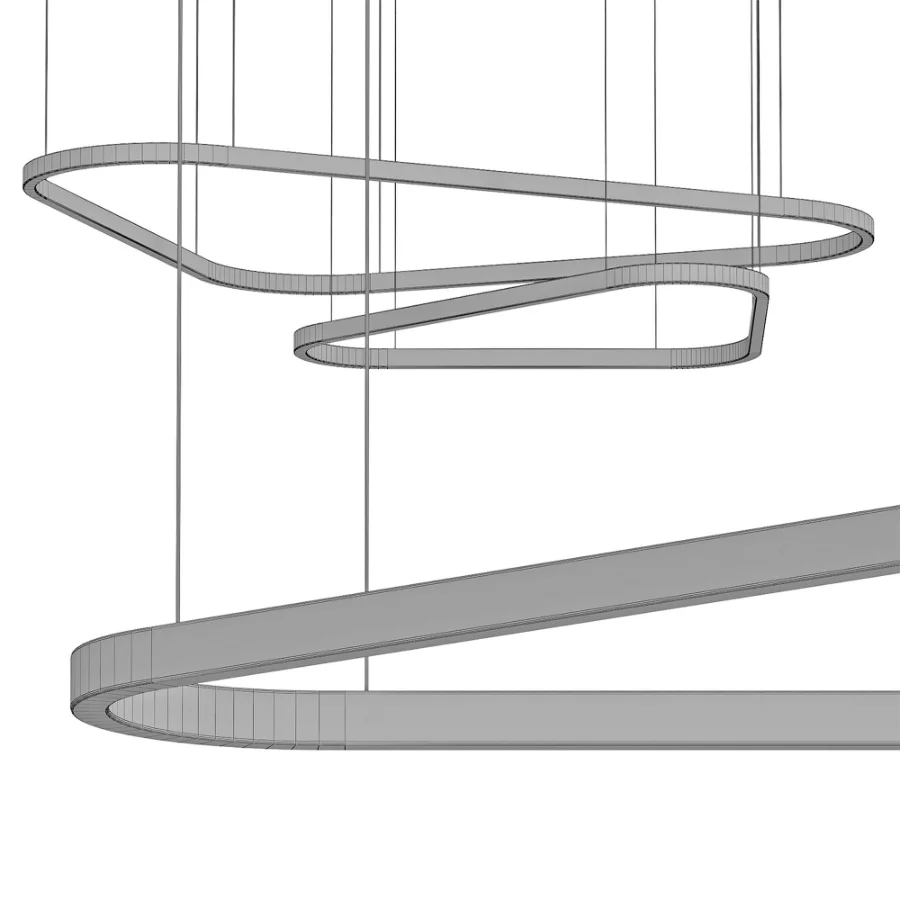 Geometric Triangulari Pendant Image 3