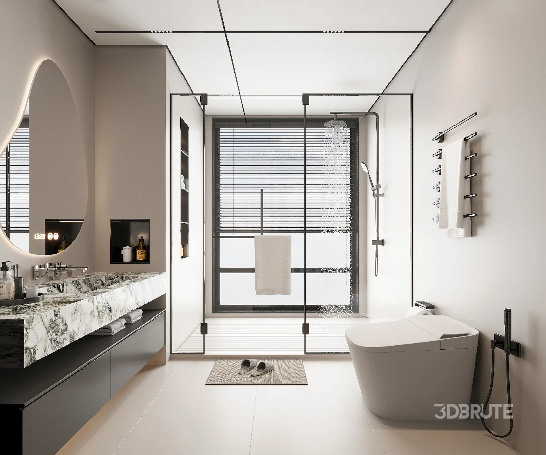 modern bathroom Image 1