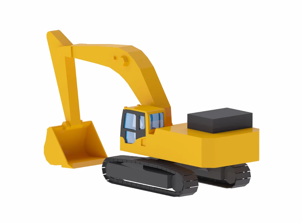 Excavator Construction PC850 Simplified Image 2