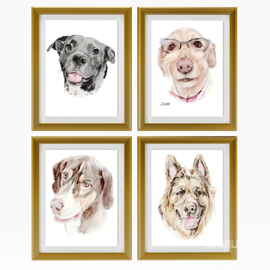D157 Happy Pet Art Image 2