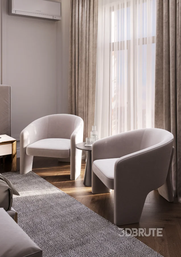 Neo classic bedroom Image 4