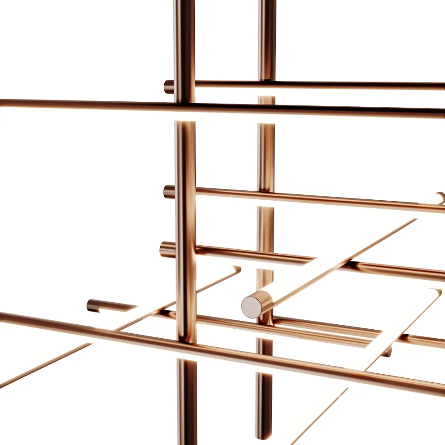 Labyrinth Intersections LED Chandelier Image 2