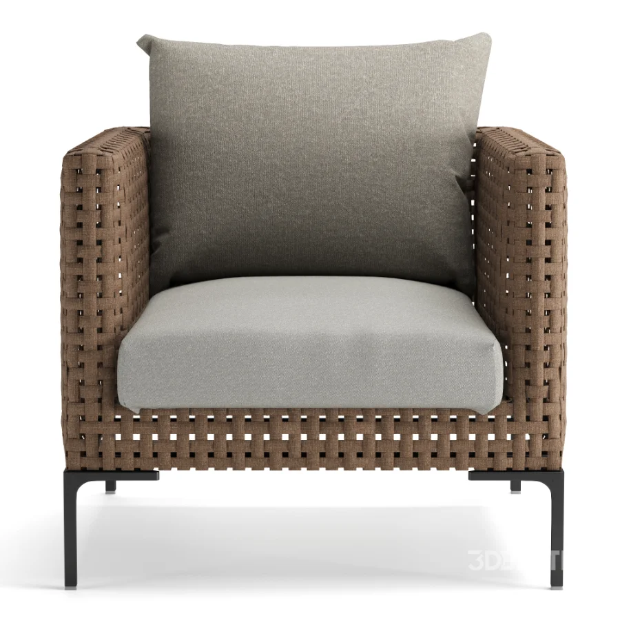 Charles Outdoor Armchair Image 3
