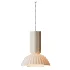 Jeanne Fluted White Porcelain Dome Pendant Light - Thumbnail 5