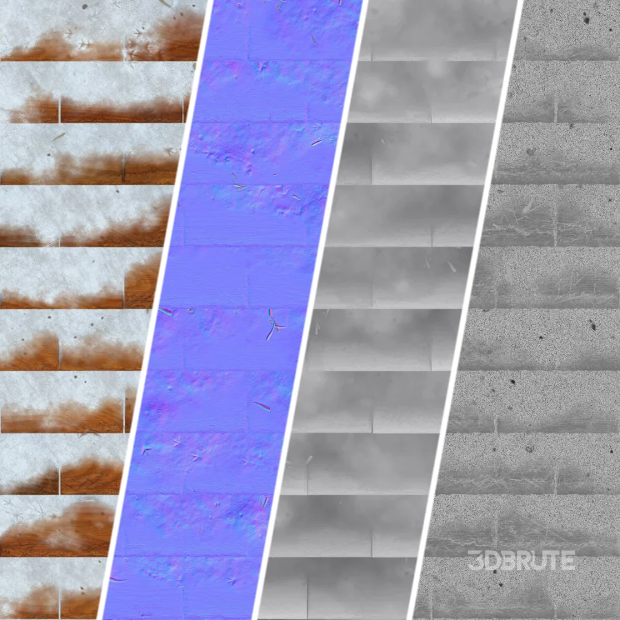 D261 Wood Roofing by Snow – Sbsar Seamless PBR 4k Image 6