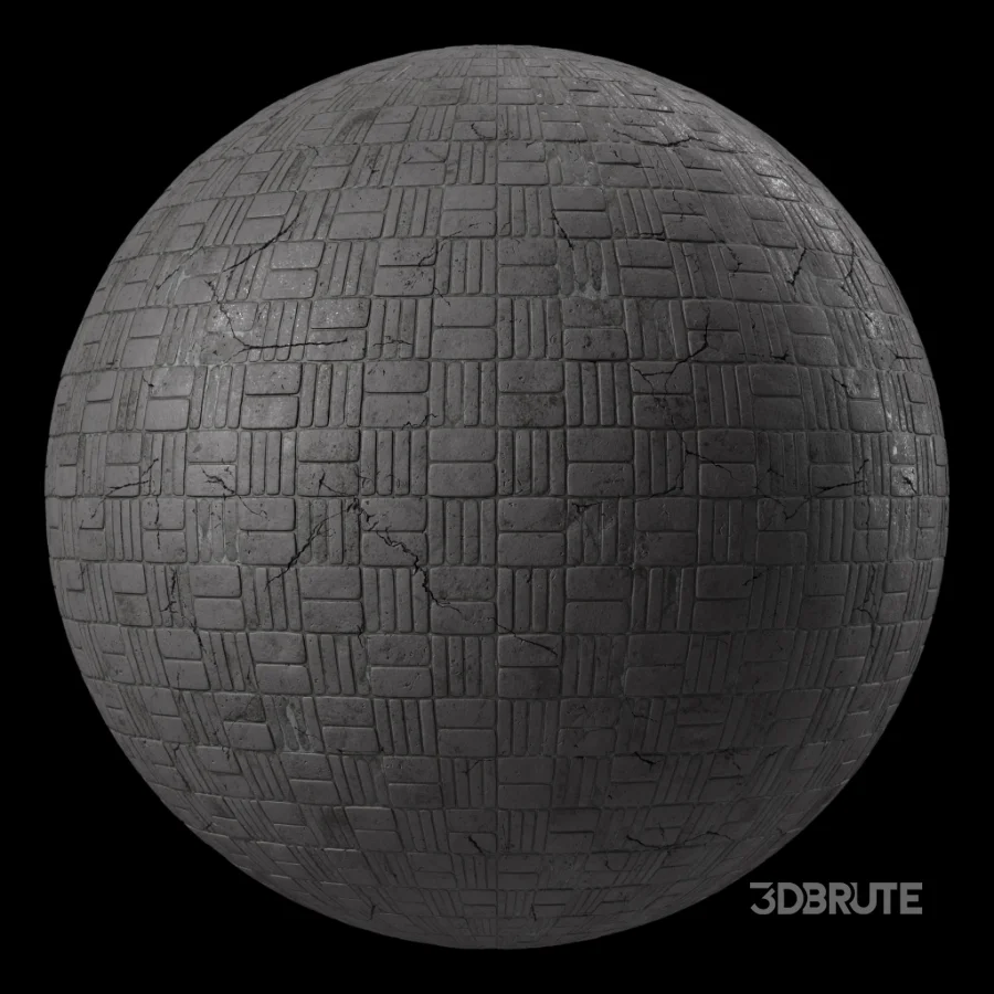 D290 Stone Pavement – Seamless Pbr 4k Image 5