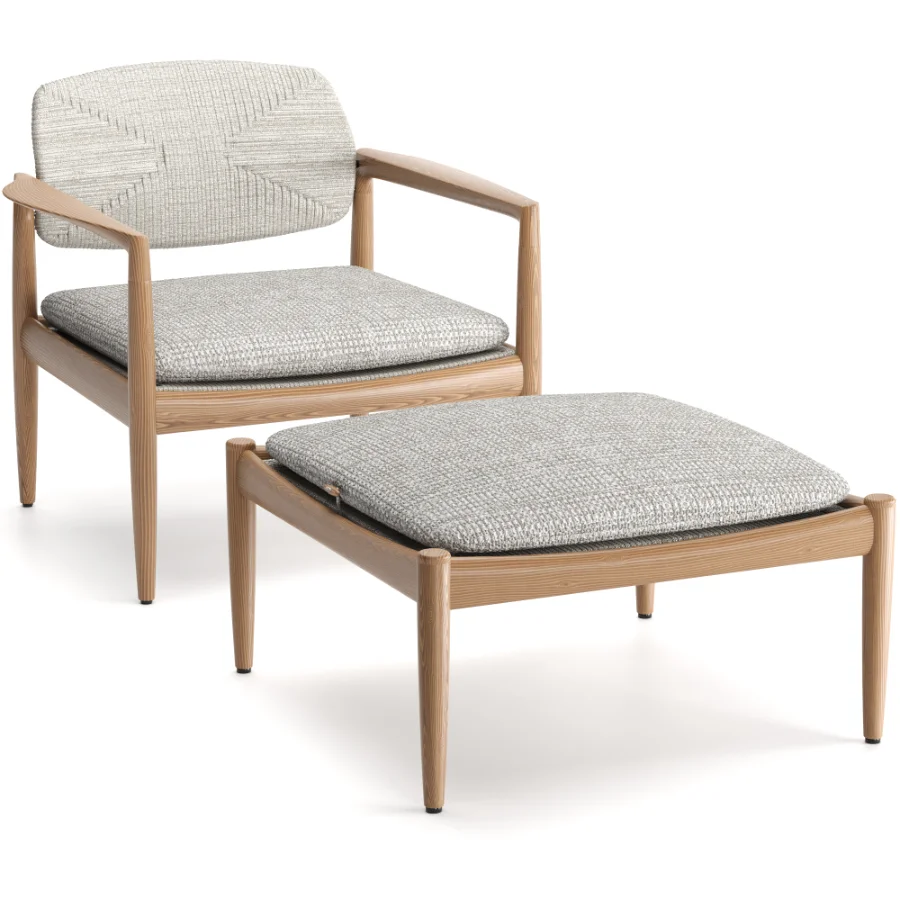 Yoko Cord Outdoor Armchair Image 4