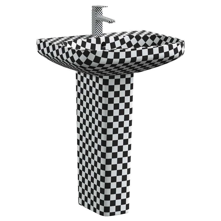 T4511 Rectangular washbasin Image 6