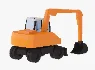 Excavator Construction Loader TW160 Simplified - Thumbnail 3