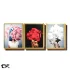 D145 27 Art Frames Flower Head And Feather Head - Thumbnail 1