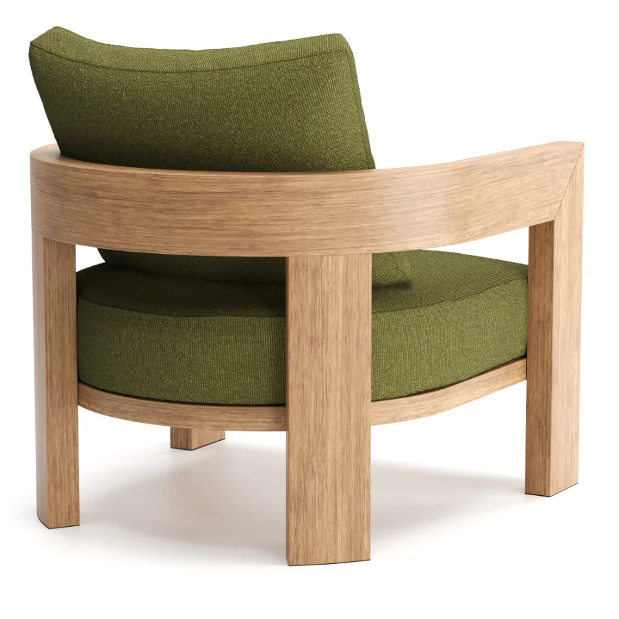 Warhol Iroko Nature Outdoor Armchair Image 2