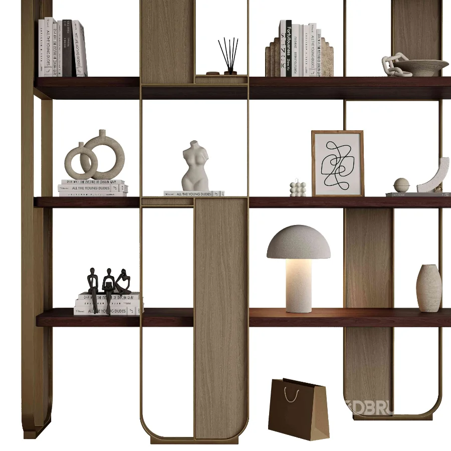 Decorative Shelves-Rack Set 7-Leila Image 3