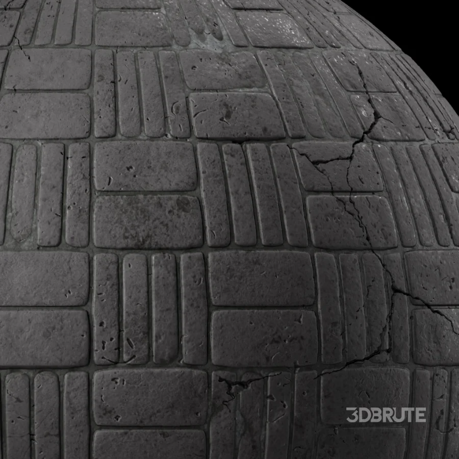 D290 Stone Pavement – Seamless Pbr 4k Image 6