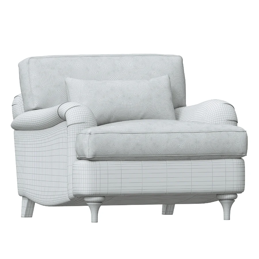 Daphnis Seaweed Velvet Sofa 1 Seater Image 1