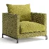 Ray Outdoor Fabric Armchair - Thumbnail 7
