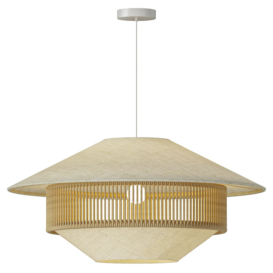 Stevie Mixed Woven Pendant Image 1