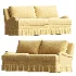 Aurora Ruffle Sofa - Thumbnail 4