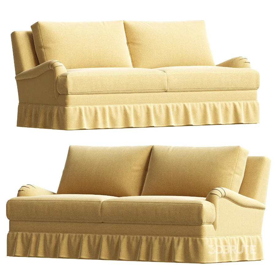 Aurora Ruffle Sofa Image 4