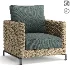 Ray Outdoor Natural Armchair - Thumbnail 5