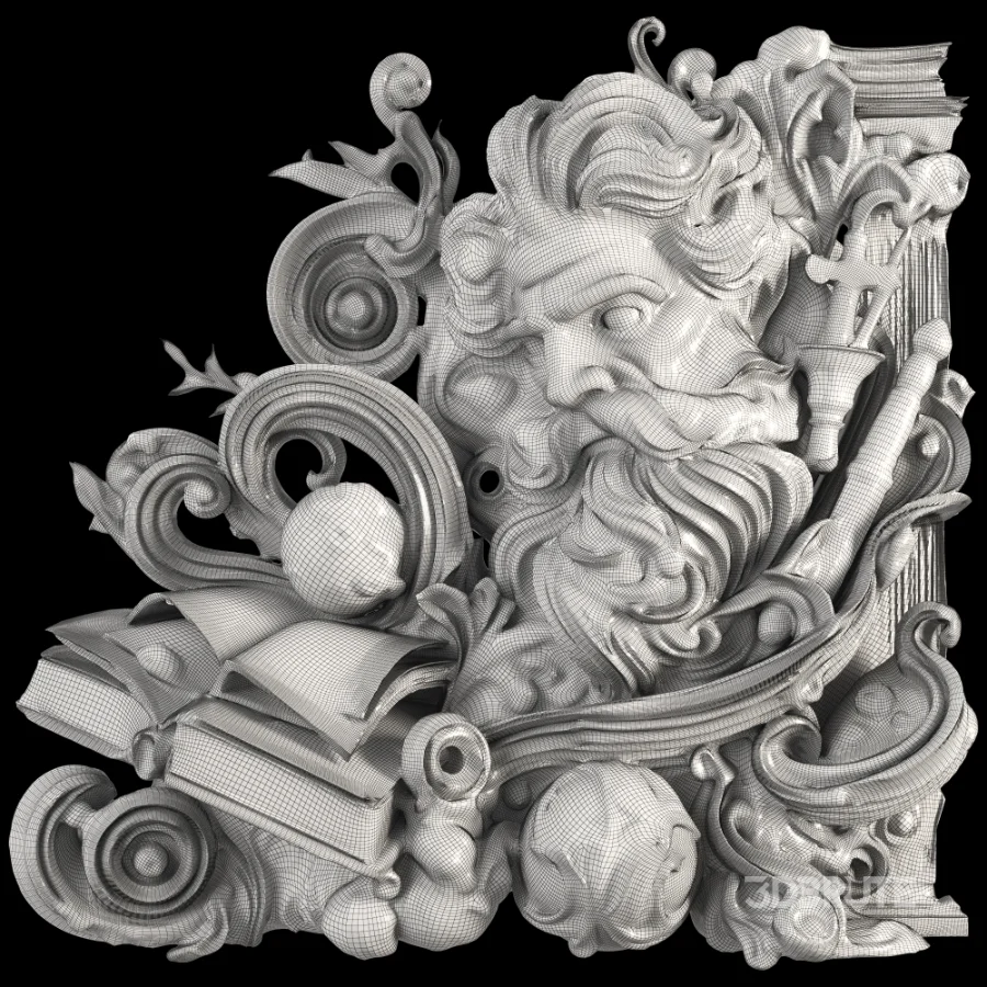 Decorative Zeus Statue for Interior Image 5