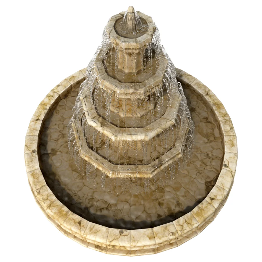 Classic Garden Fountain 01 Image 3