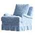 Aurora Ruffle Chair - Thumbnail 4