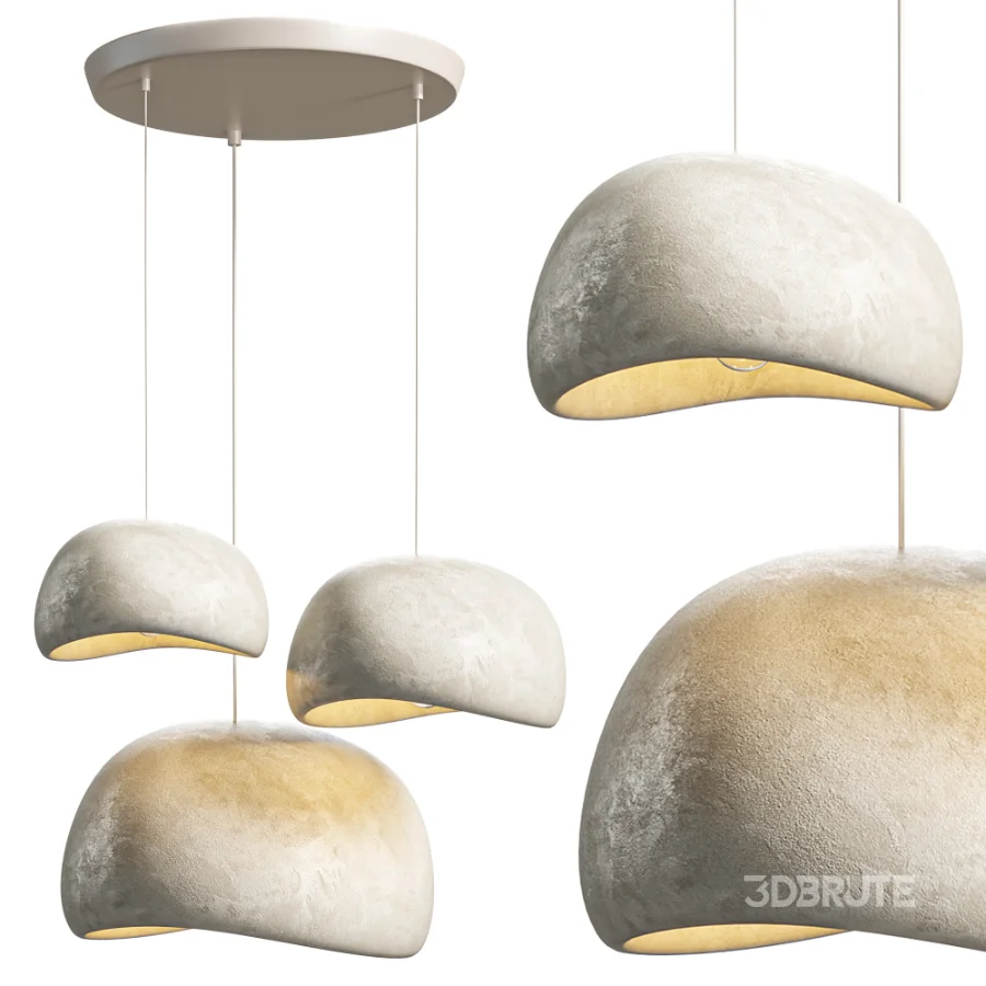 Corp iluminat Wabi Sabi pendant, Earthy Version Image 7