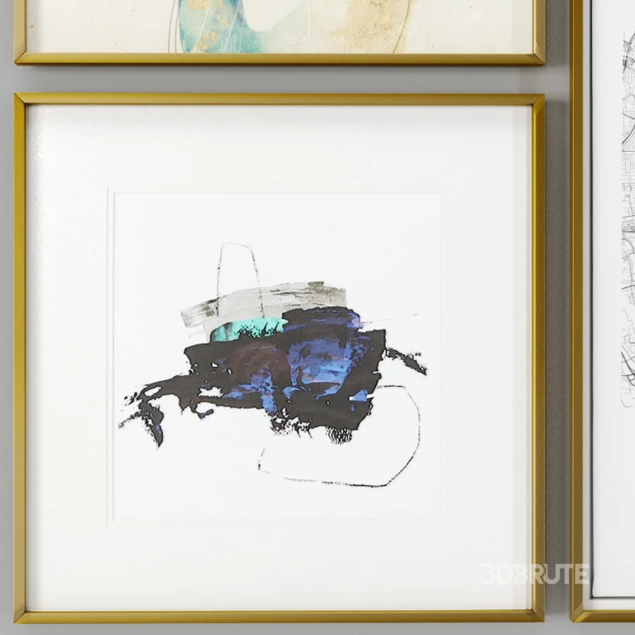 D176 Copenhagen Map By Daydream And Synergy Painting Image 2