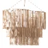 Merida 3-Level Mexican Handmade Tassel Chandelier - Thumbnail 2