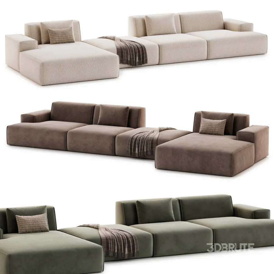 Reni Modular Sofa by Luzaro Image 1
