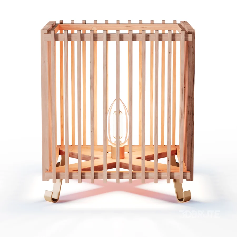 Japanese style floor lamp Image 1