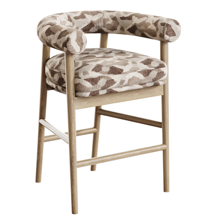 Spara Performance Vegan Leather Counter Stool Image 1