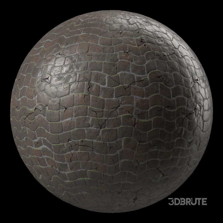 D288 Stone Pavement – Pbr 4k Seamless Image 3