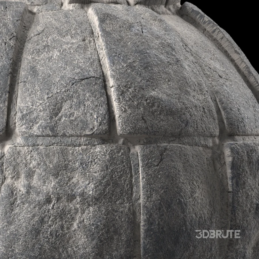 D318 Decorative Slat Stone wall – Sbsar Pbr 4k Seamless Image 2