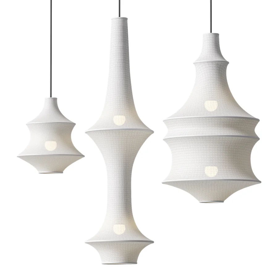 Crochet Pendant Lamps by Hamimi Design Image 2