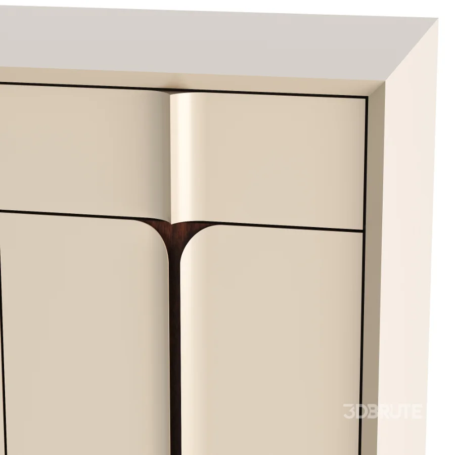 Vintage Wooden Dresser Image 3