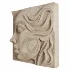 Artistic Female Portrait Relief Wall Art - Thumbnail 1
